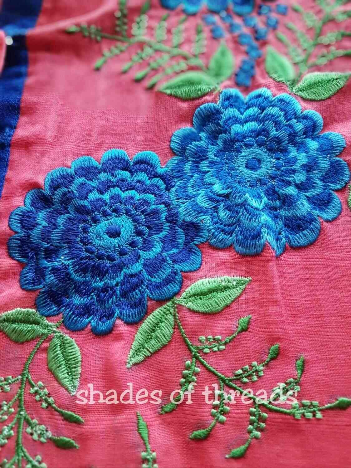 Simple Hand Embroidery Designs For Dresses