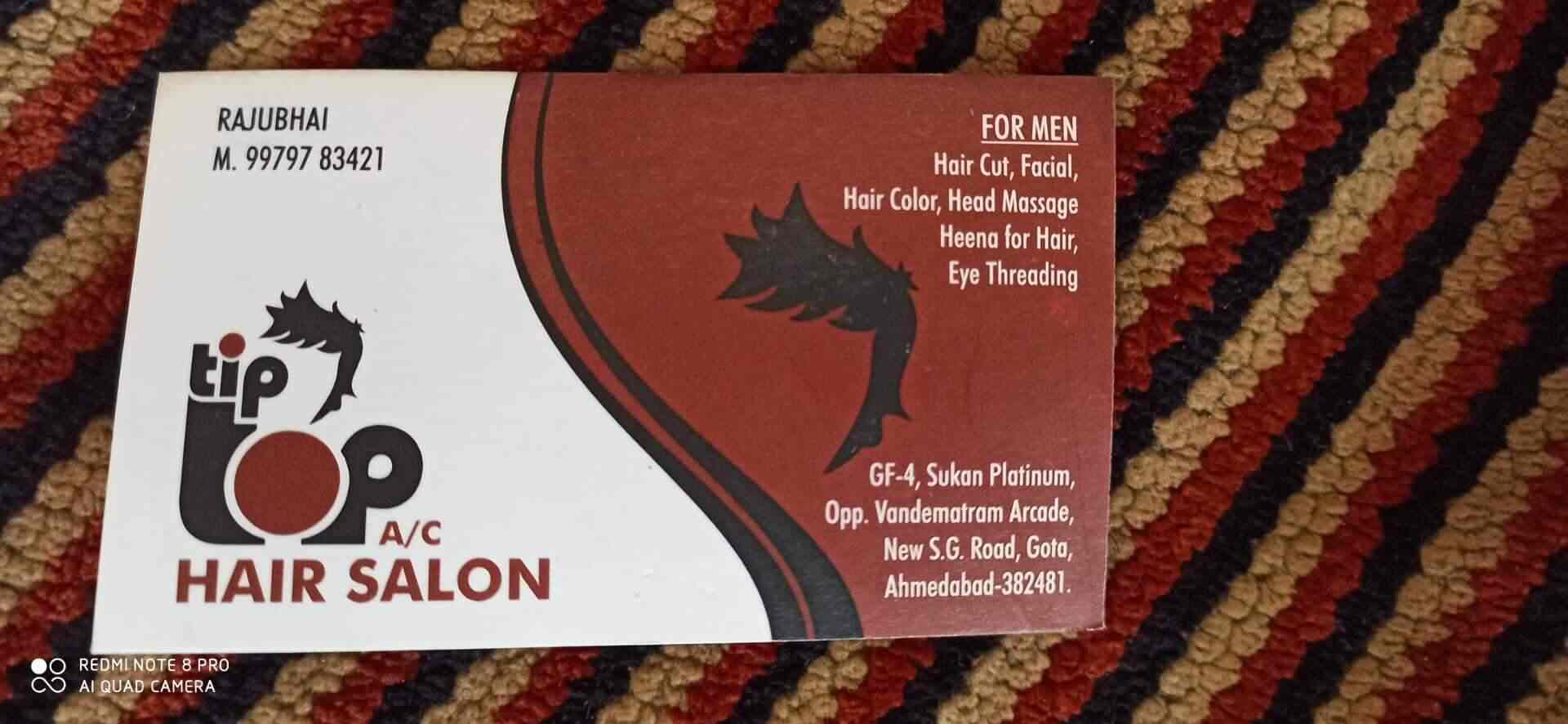 Tip Top Hair Salon Gota Road Salons In Ahmedabad Justdial