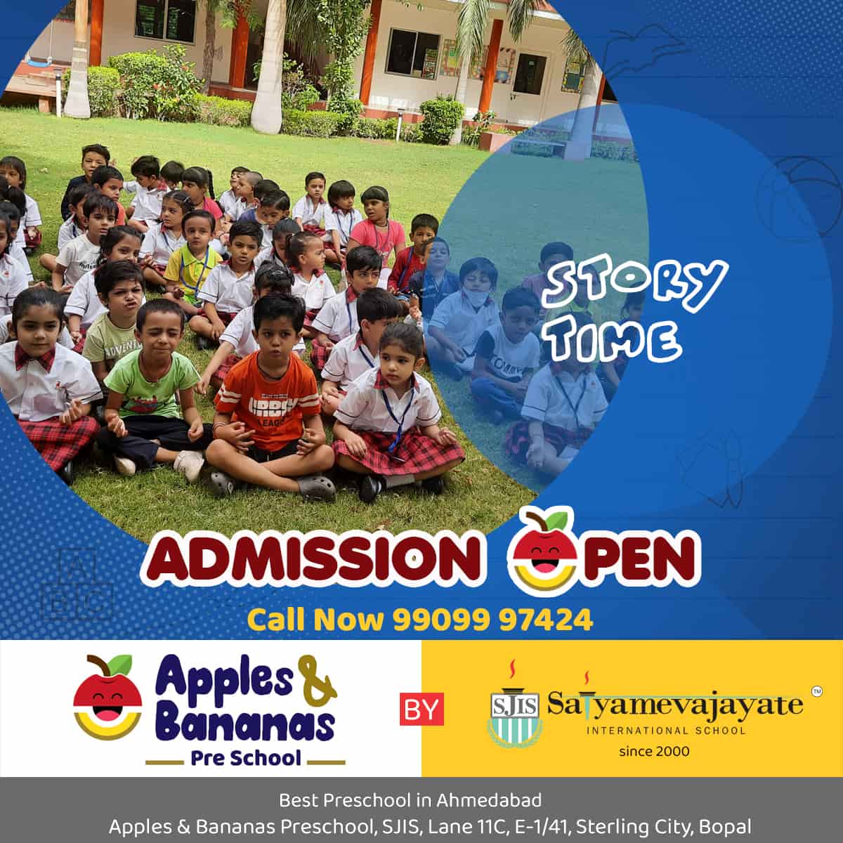 Apples and Bananas Preschool, Playgroup, Daycare in Bopal, Ahmedabad