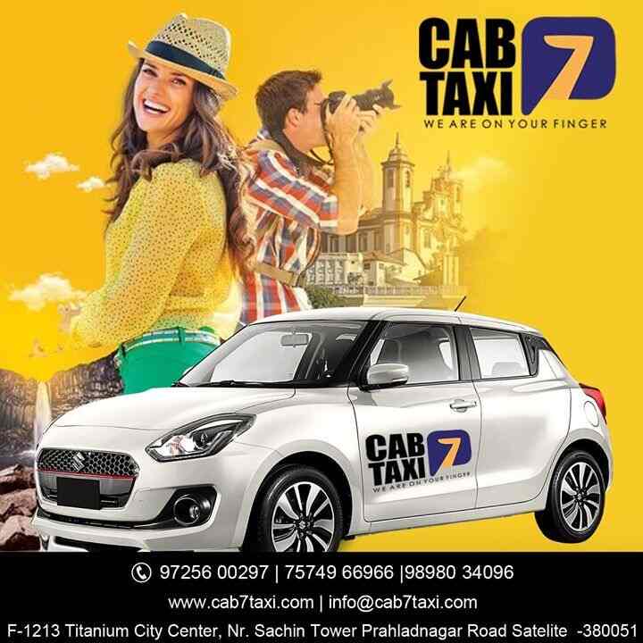 Cab 7 Taxi in Satellite,Ahmedabad - Best Car Rental near me in