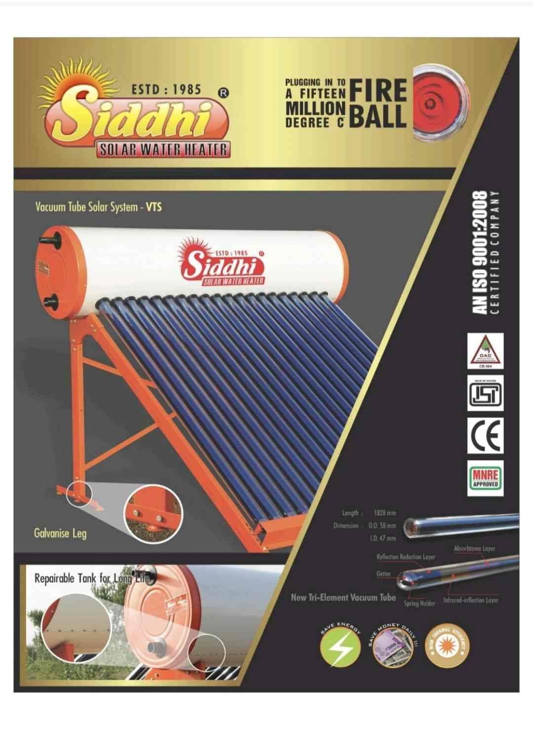 Siddhi Solar Water Heater in Nikol Gam,Ahmedabad - Best Solar Geyser  Dealers in Ahmedabad - Justdial