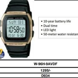 casio d034