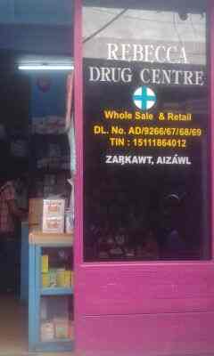 Rebecca Drug Centre Aizawl H O Pharmaceutical Dealers In Aizawl