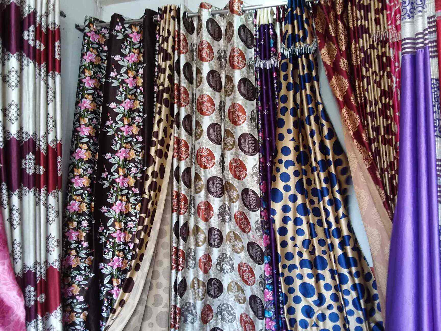 Indian Curtains Near Mahaveer Colony Wall Paper Dealers In