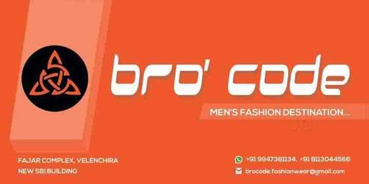 Bro Code Men S Wear Kandalloor Men Readymade Garment Retailers In Alappuzha Justdial