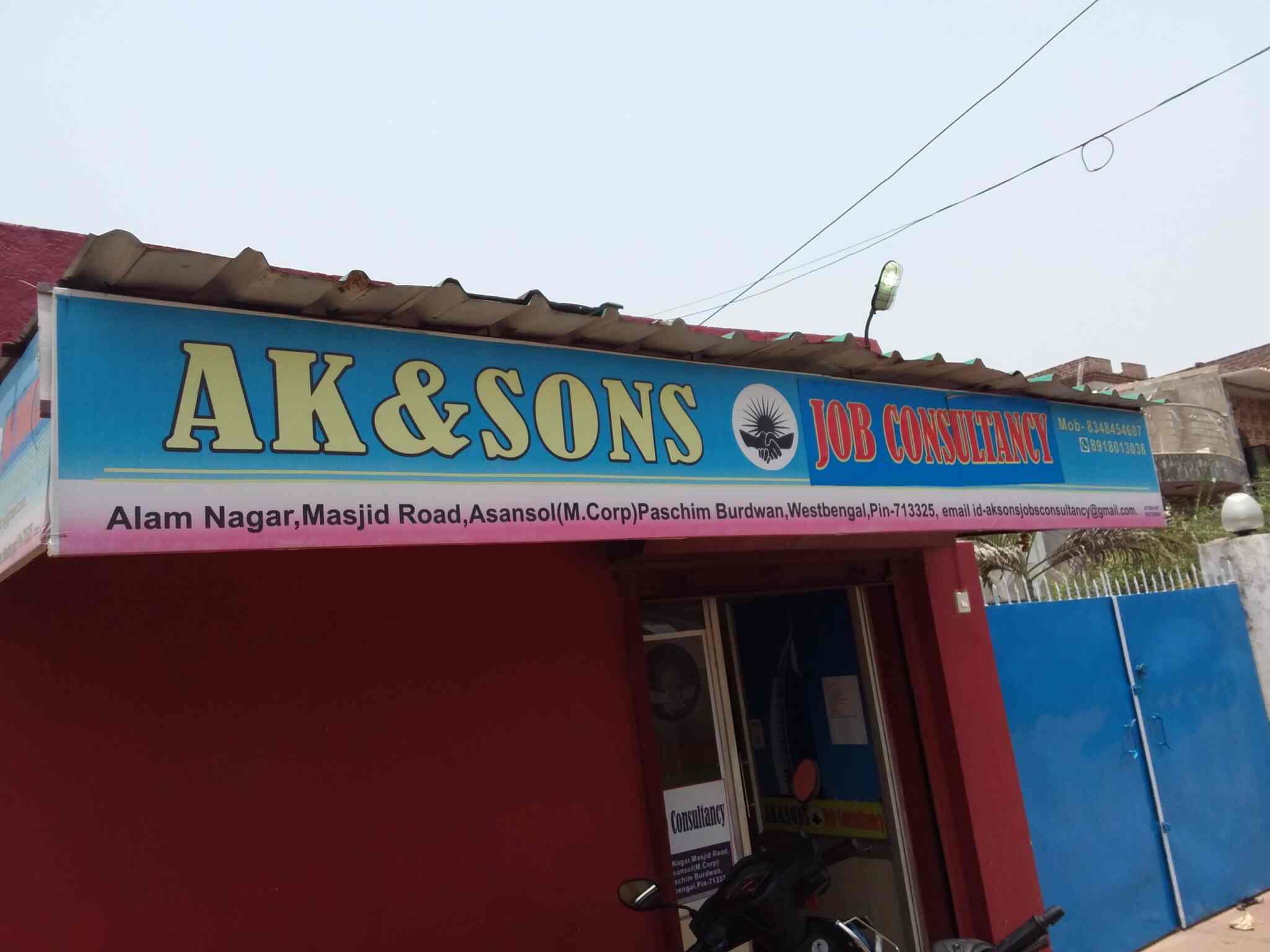 Ak Sons Burnpur Placement Services For Part Time Job