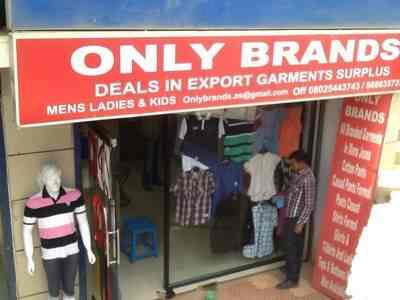 Only Brands Nagawara Readymade Garment Exporters In Bangalore