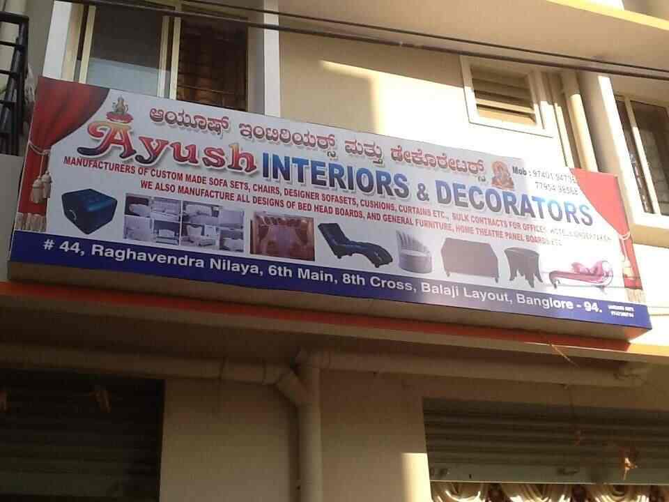 Ayush Furniture Decorators Sanjay Nagar Furniture Dealers In