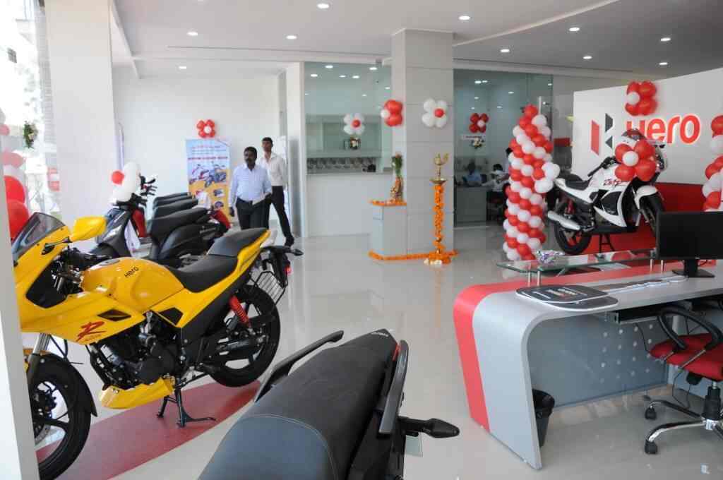 hero showroom interior design