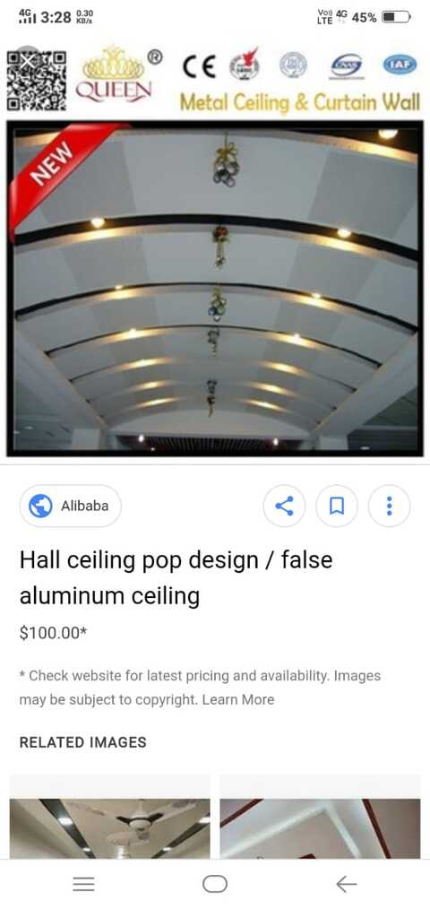 Verma Pop Ceiling Design Nagawara Painting Contractors In