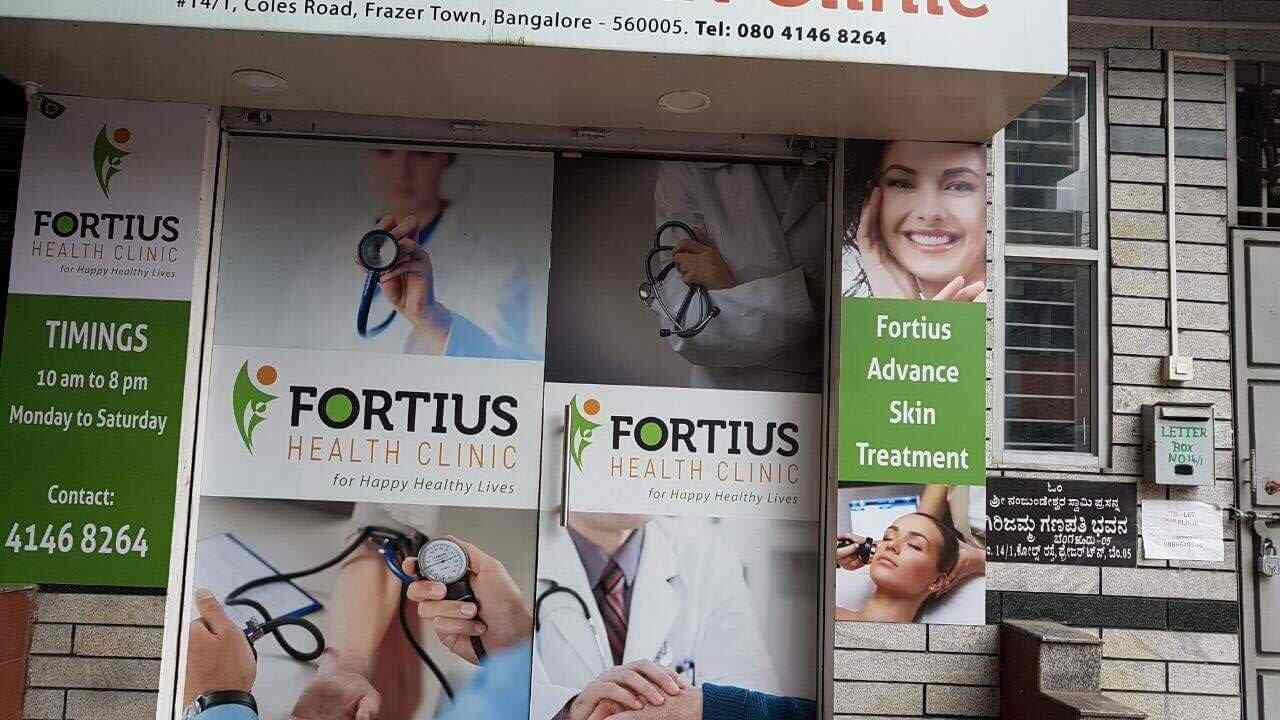 Fortius Health Clinic Frazer Town Clinics In Bangalore Justdial