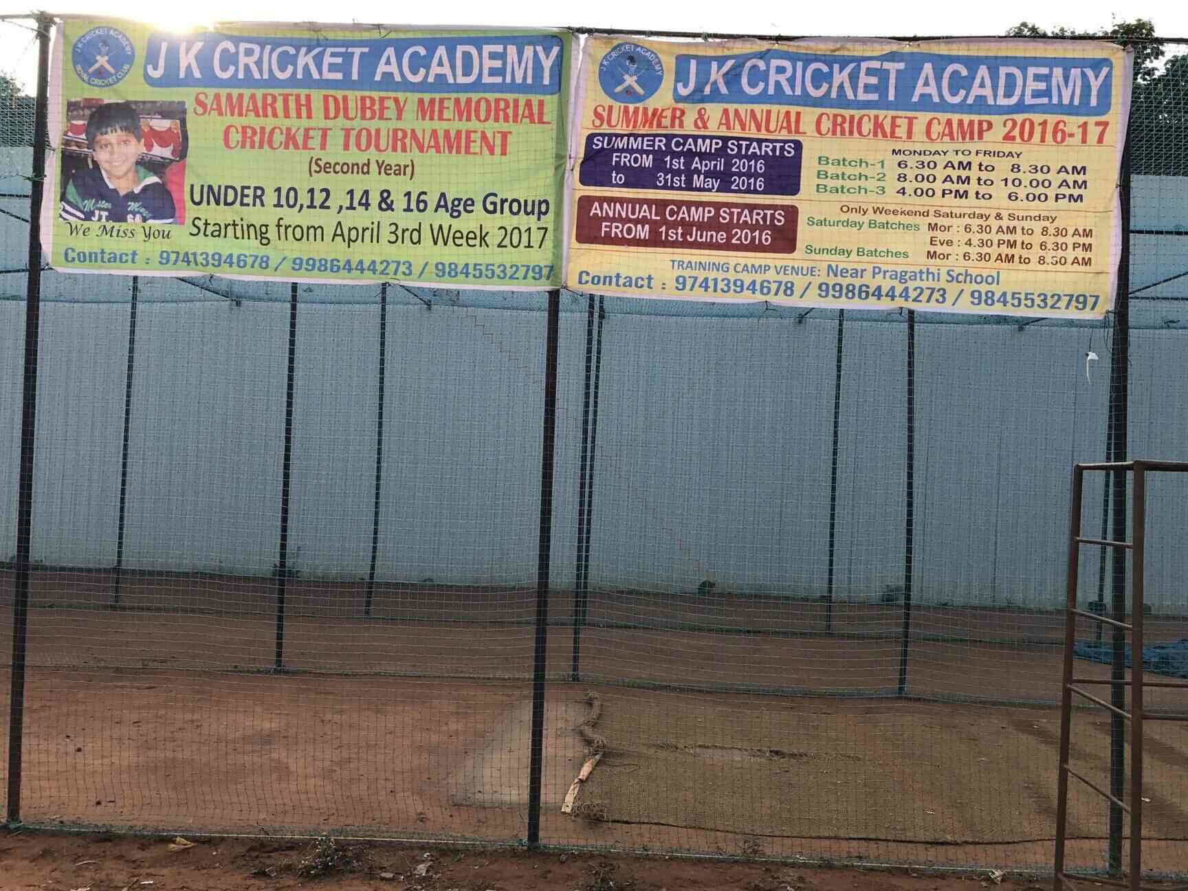 J K Cricket Academy C V Raman Nagar Cricket Coaching Classes In