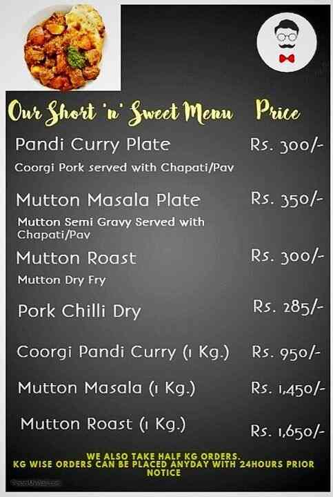 Daddy S Kitchen Kammanahalli Main Road Bangalore South Indian Cuisine Restaurant Justdial