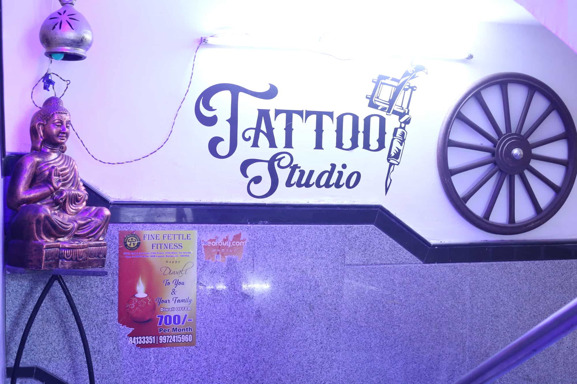 Update 127+ tattoo studio hsr layout best vova.edu.vn