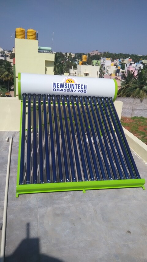 New Sun Tech Solar System Kamakshipalya Solar Geyser