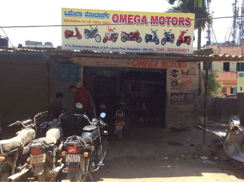 Omega Motors Hsr Layout Sector 2 Motorcycle Repair Services