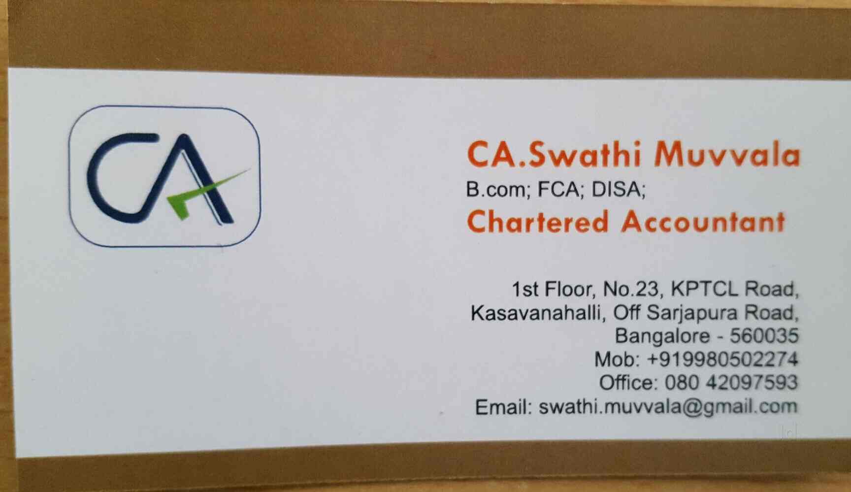 Chartered Accountant In Bangalore Bannerghatta Road Best Banner