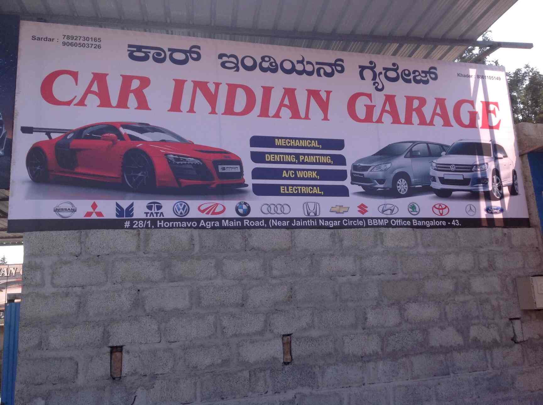 Car Indian Garage Horamavu Car Repair Services In Bangalore