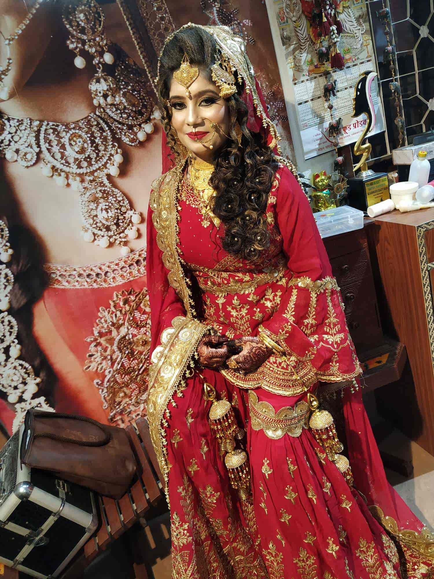 Najla S Beauty Parlour Bridal Makeup Charges Saubhaya Makeup
