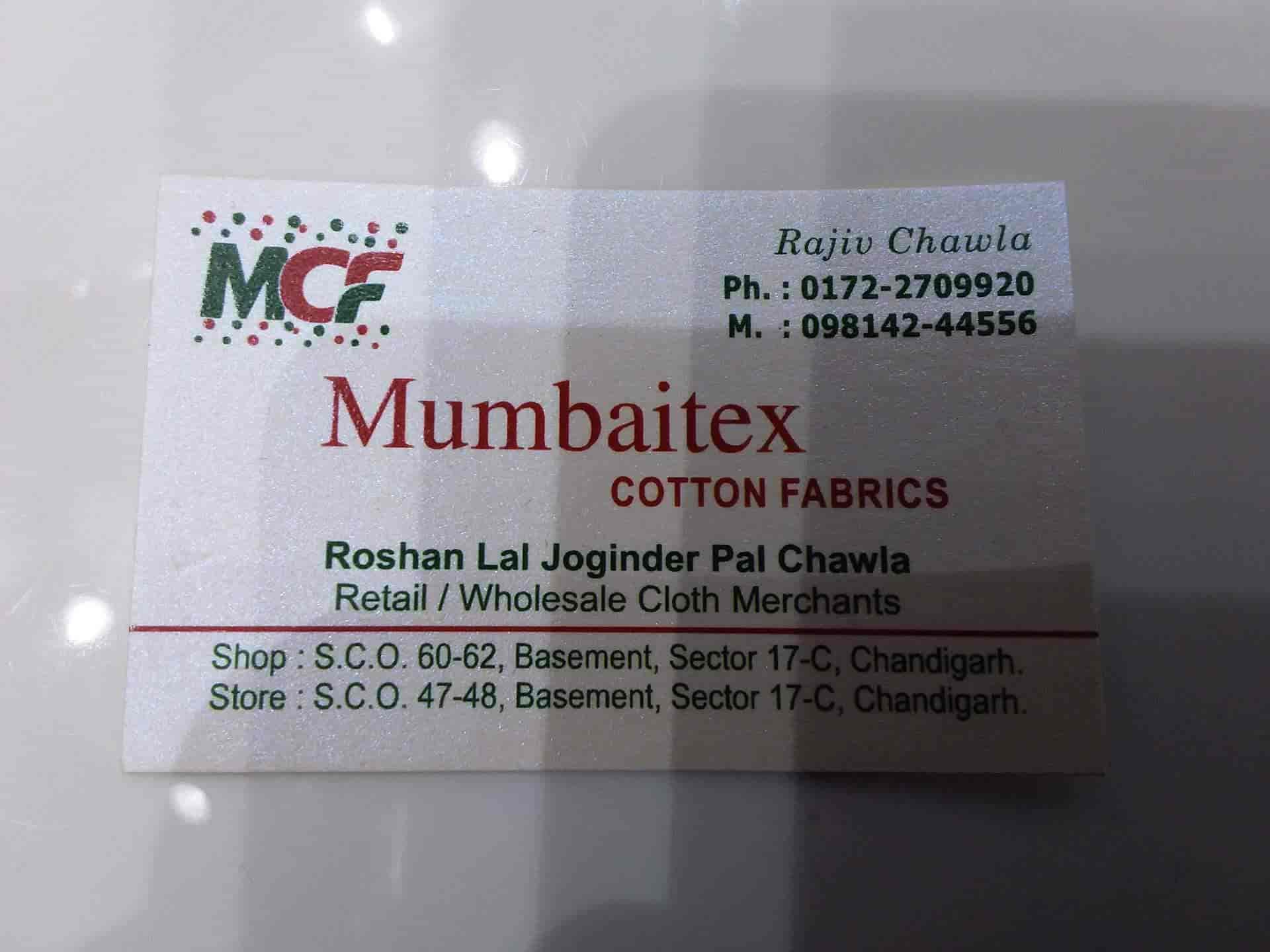 Mumbai Tex Cotton Cloud in Chandigarh Sector 17,Chandigarh