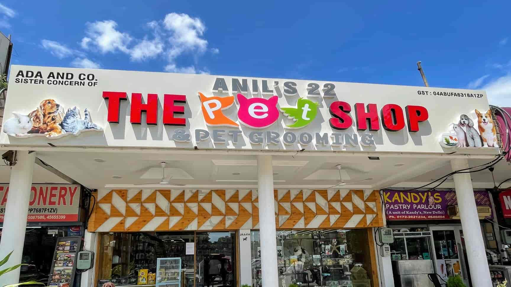 Pet shop and outlet grooming