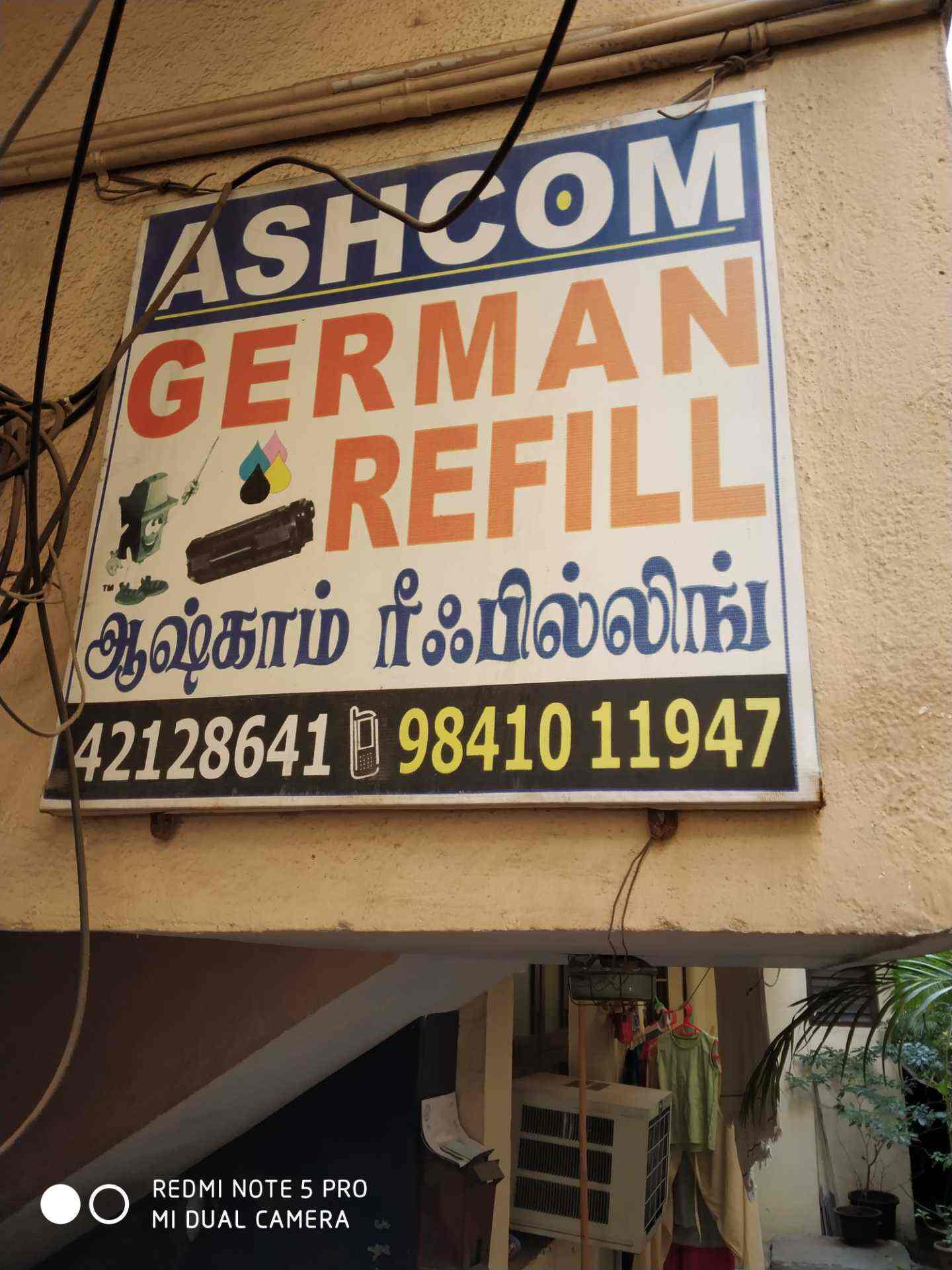 ashcom printer refill