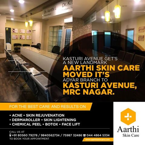 aarthi skin care mrc nagar