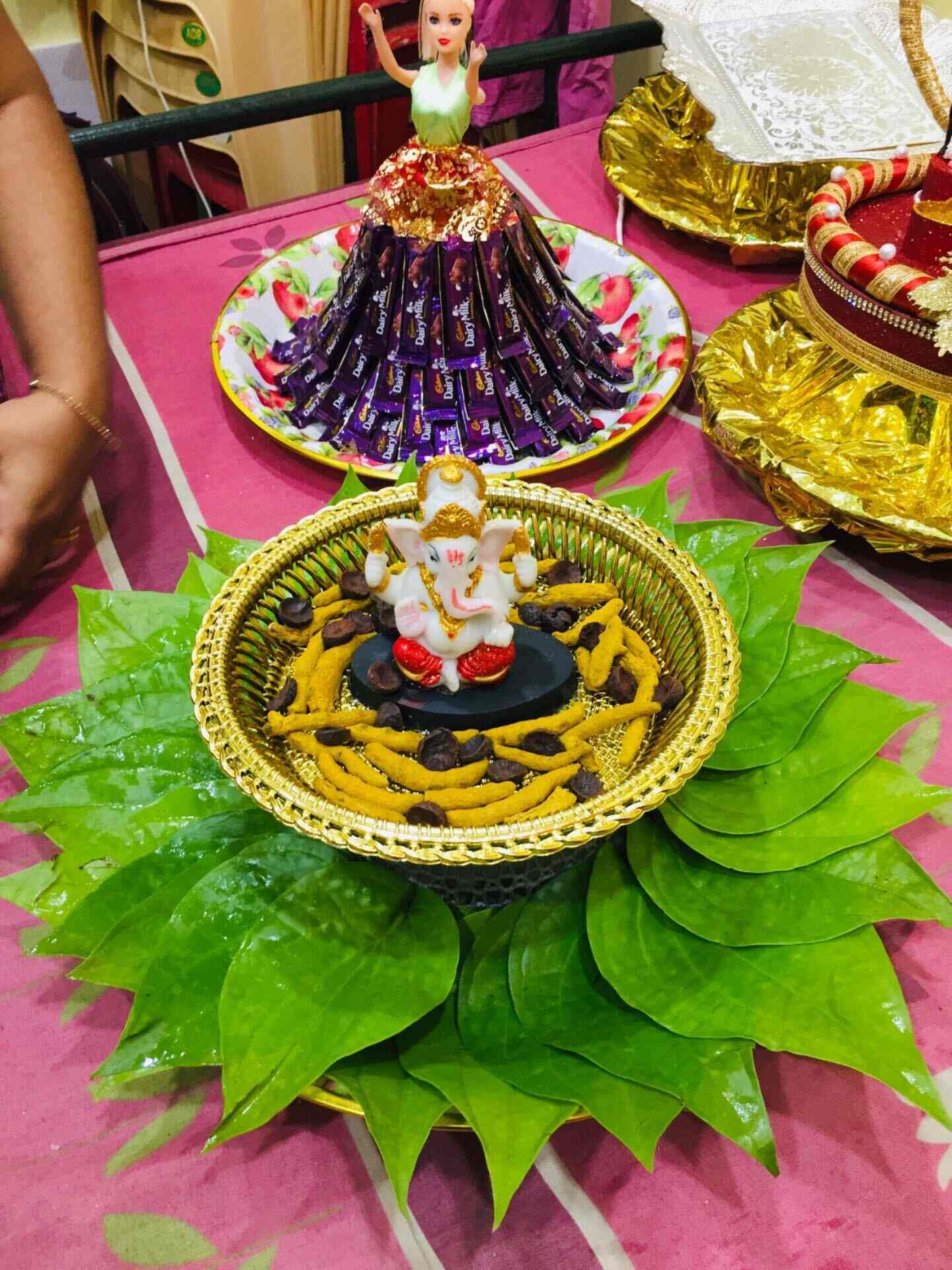 Details more than 117 plate decoration for valaikappu super hot