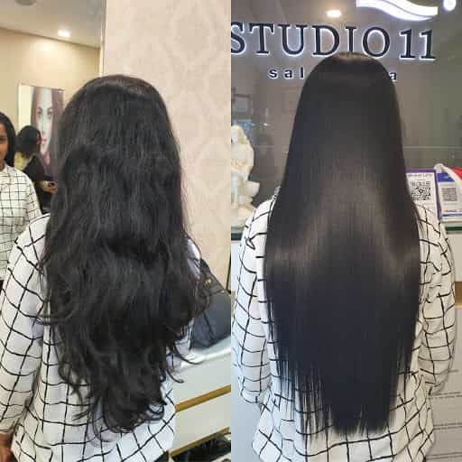 studio 11 hair smoothening price