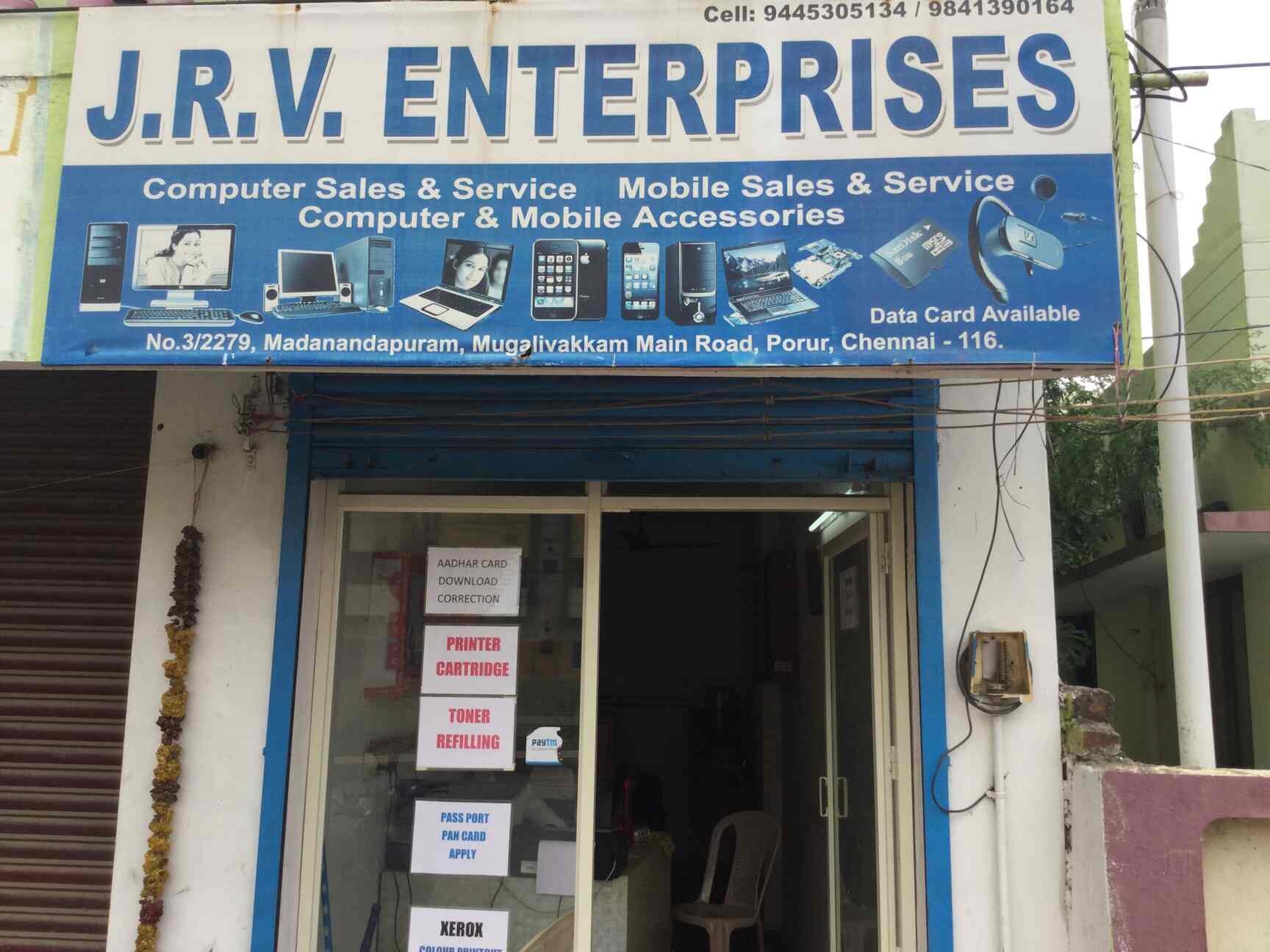 Jrv Enterprises Mugalivakkam Computer Repair Services In Chennai Justdial