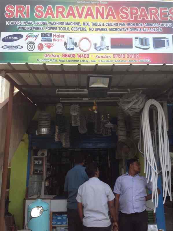 Sri Saravana Spares Ambattur Ac Part Dealers In Chennai