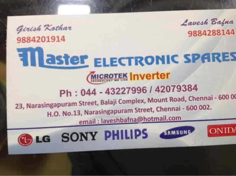 Electronics Spare Parts In Chennai Reviewmotors.co