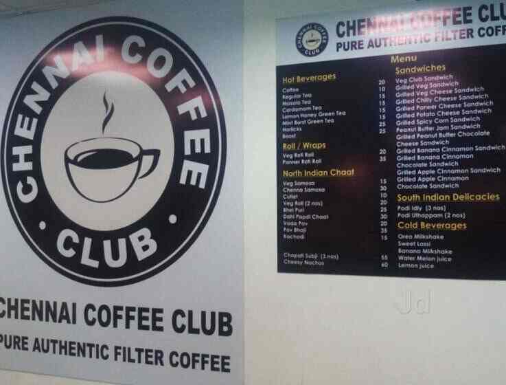 Chennai Coffee Club Restaurant Kolathur Chennai Fast Food Street Food South Indian Pure Vegetarian Cuisine Restaurant Justdial