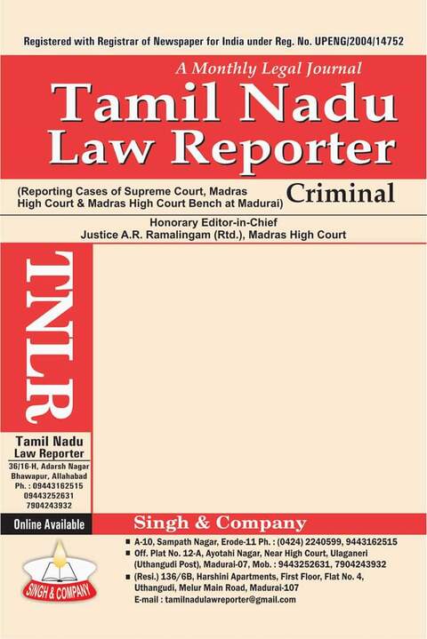 Singh Law House Madras High Court Madurai Bench Civil Law Books