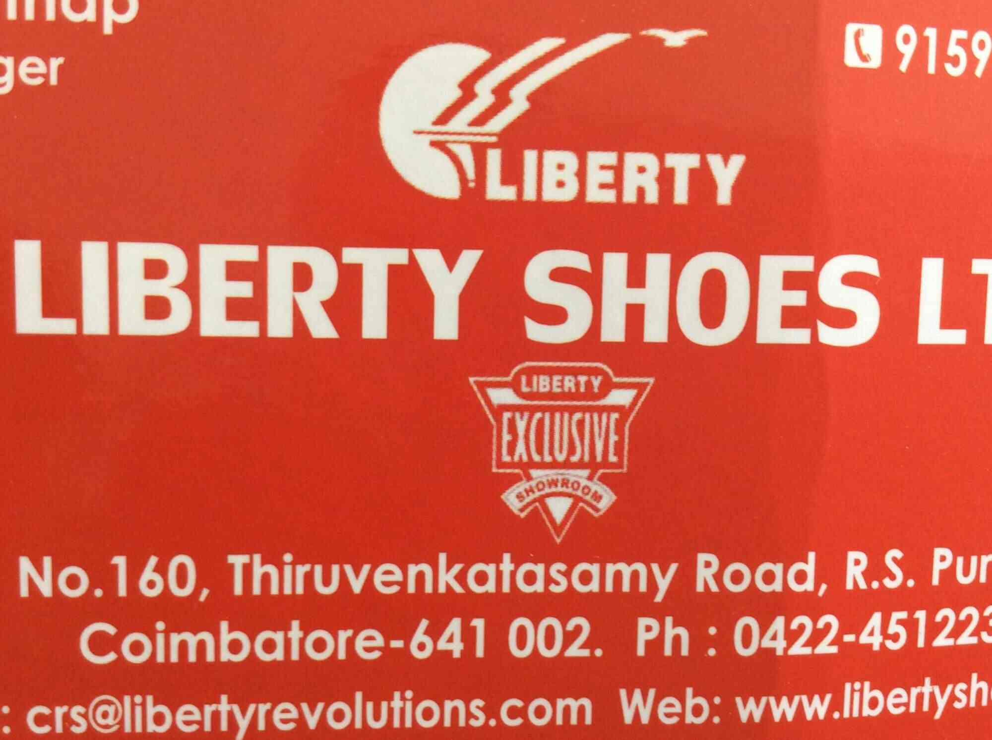 liberty shoes customer care number