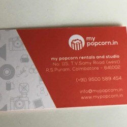 Mypopcorn In Camera Rentals Rs Puram Coimbatore Camera