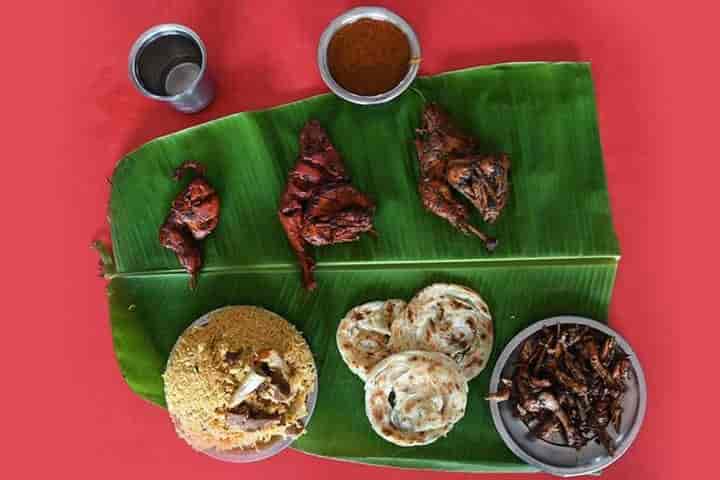 Courtallam Border Rahmath Kadai Menu Card