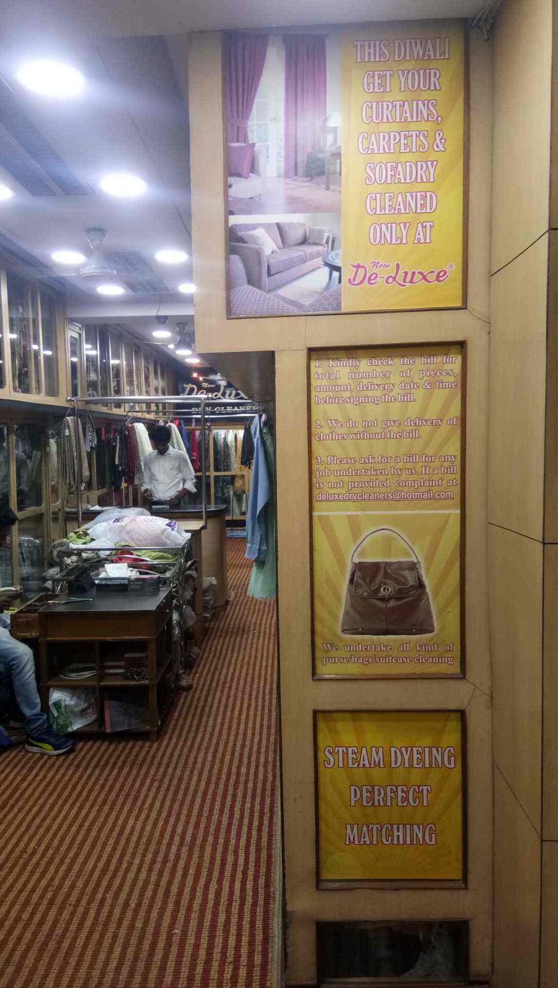 De Luxe Dry Cleaners Malviya Nagar Dry Cleaners In Delhi Justdial