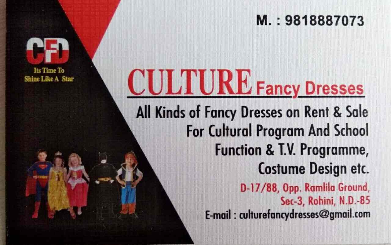 Fancy Dress Shop In Rohini Sector 3 