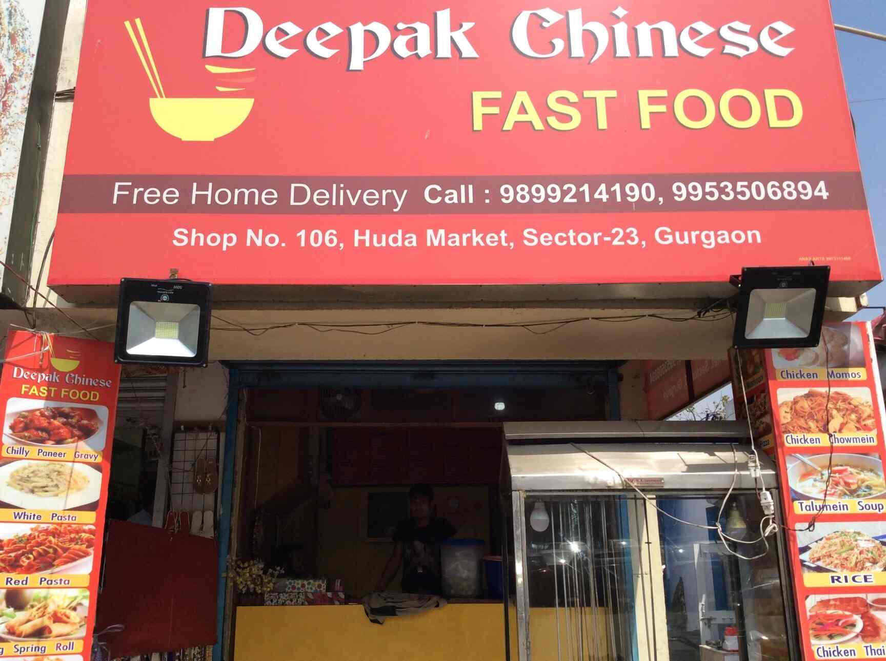 Deepak Chinese Fast Food Gurgaon Sector 23 Delhi Chinese Cuisine Restaurant Justdial