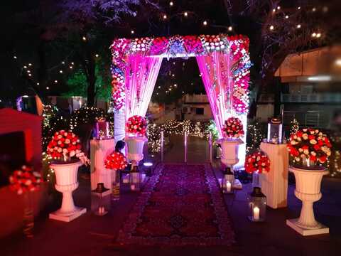 Mahadev Flower Decoration Delhi Cantt Balloon Decorators In