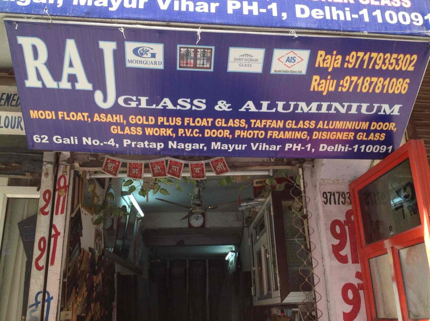 Raj Glass Aluminium Mayur Vihar Phase 1 Glass Door Dealers In