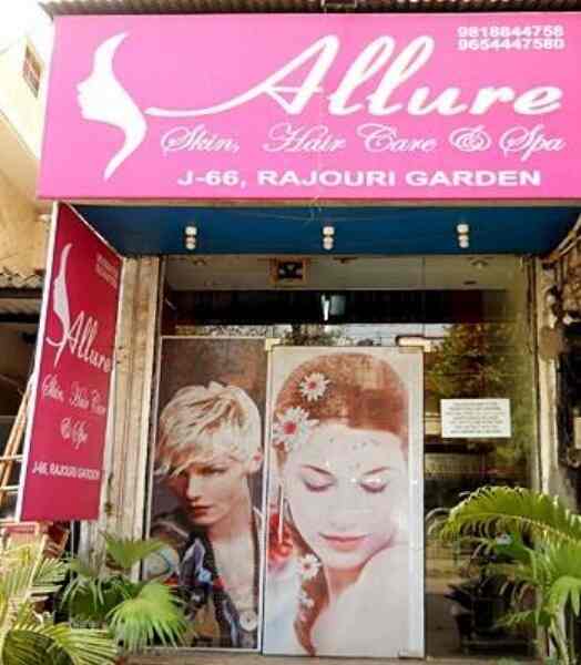 Allure Skin Hair Care Spa Salon Rajouri Garden Salons In