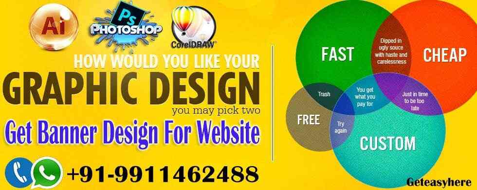 Banner Design For Website R K Puram West Logo Designers In