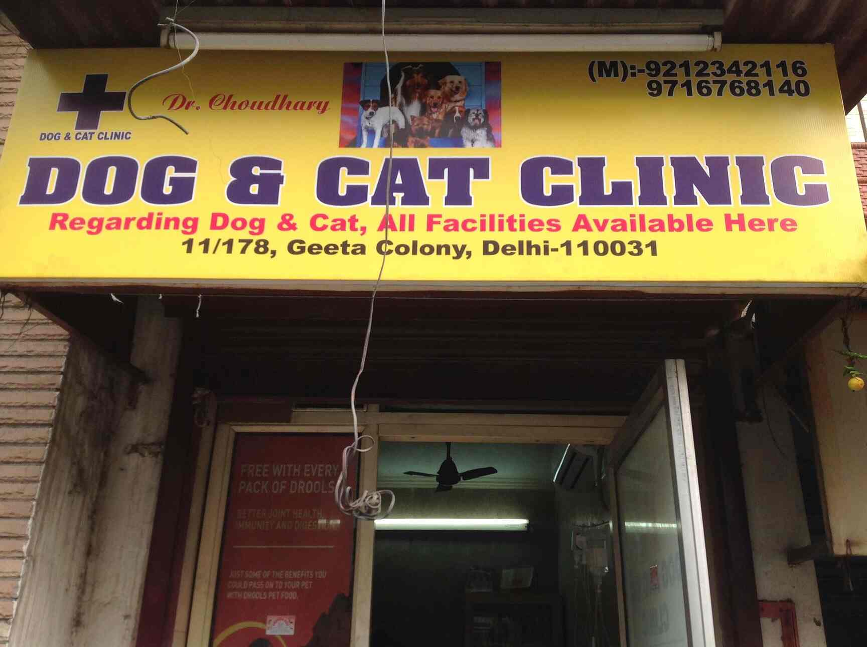 Dr Choudhary Dog Cat Clinic Pet Shops Book Appointment Online Pet Shops In Geeta Colony Delhi Justdial