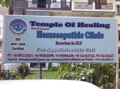 Temple Of Healing Homeopathic Clinic Homeopathic Doctors Book