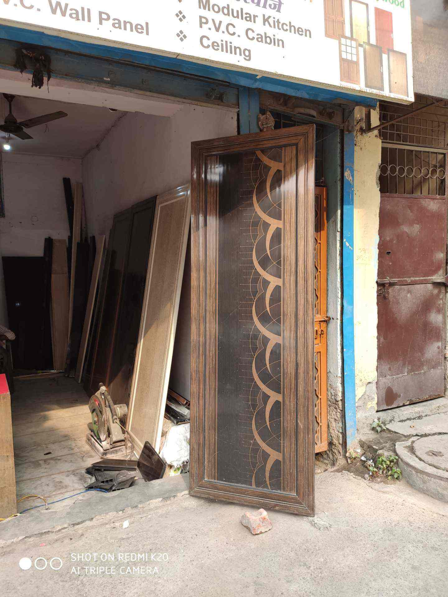 Star Pvc Doors And Modern Kitchen Vishnu Garden Modular Kitchen