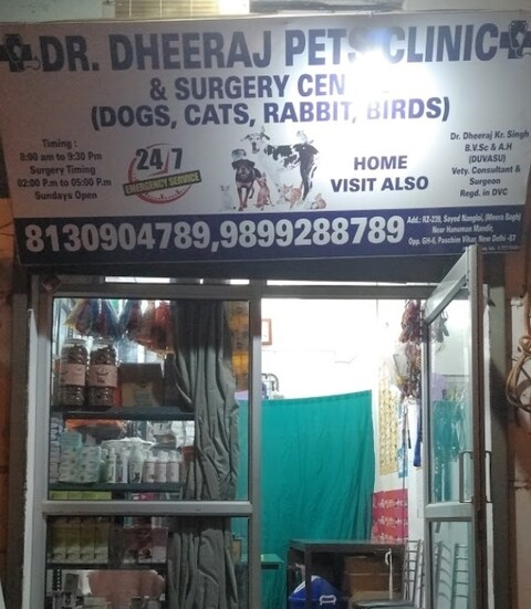 pet clinic in paschim vihar