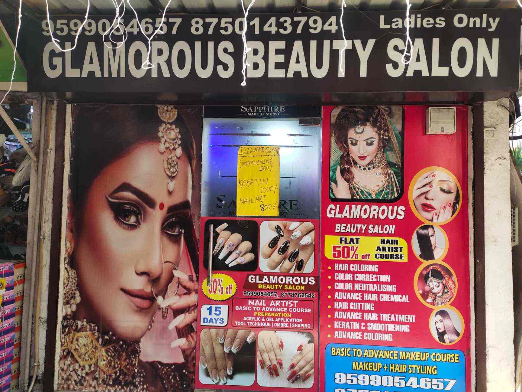Glamorous Beauty Salon in Rohini Sector 17 Delhi Best Beauty Parlours For Bridal near me in Delhi Justdial