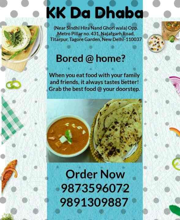 K K Da Dhaba Rajouri Garden Delhi Chinese North Indian Cuisine Restaurant Justdial